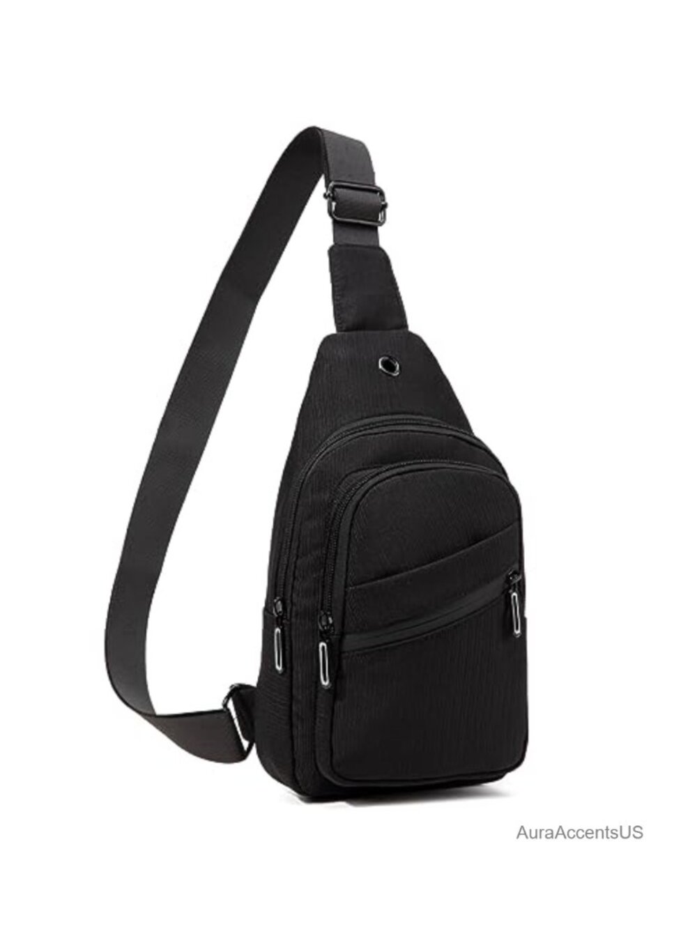 Water Resistant Nylon Sling Bag Crossbody Mini Backpack Hiking Daypack